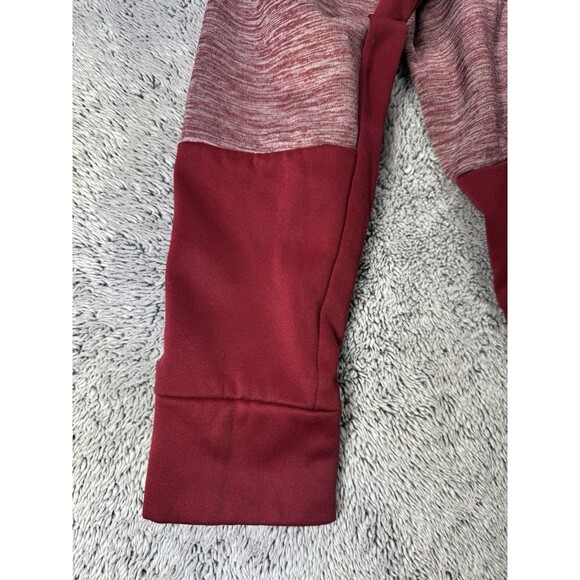 Nike Therma Boys Pullover Hoodie Maroon Red Size Large Kid Youth Heather Dri-Fit - Picture 5 of 16